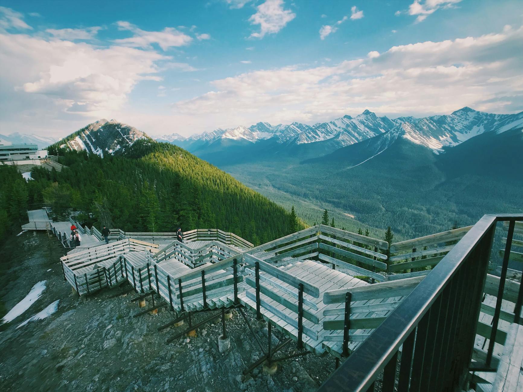 scenic photo of banff national park