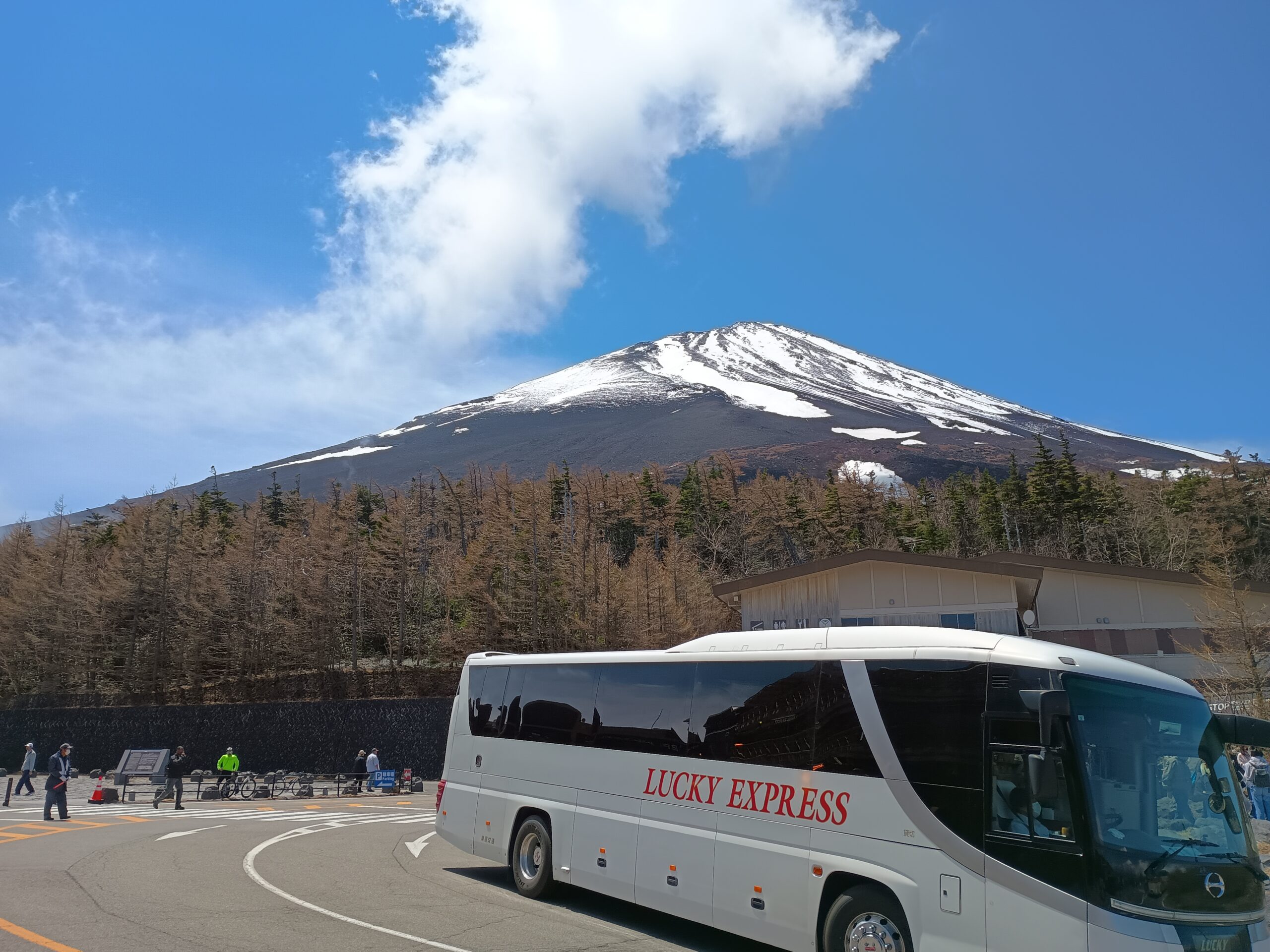 ドライバーに叱られる